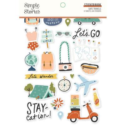 Simple Stories Safe Travels - Sticker Book